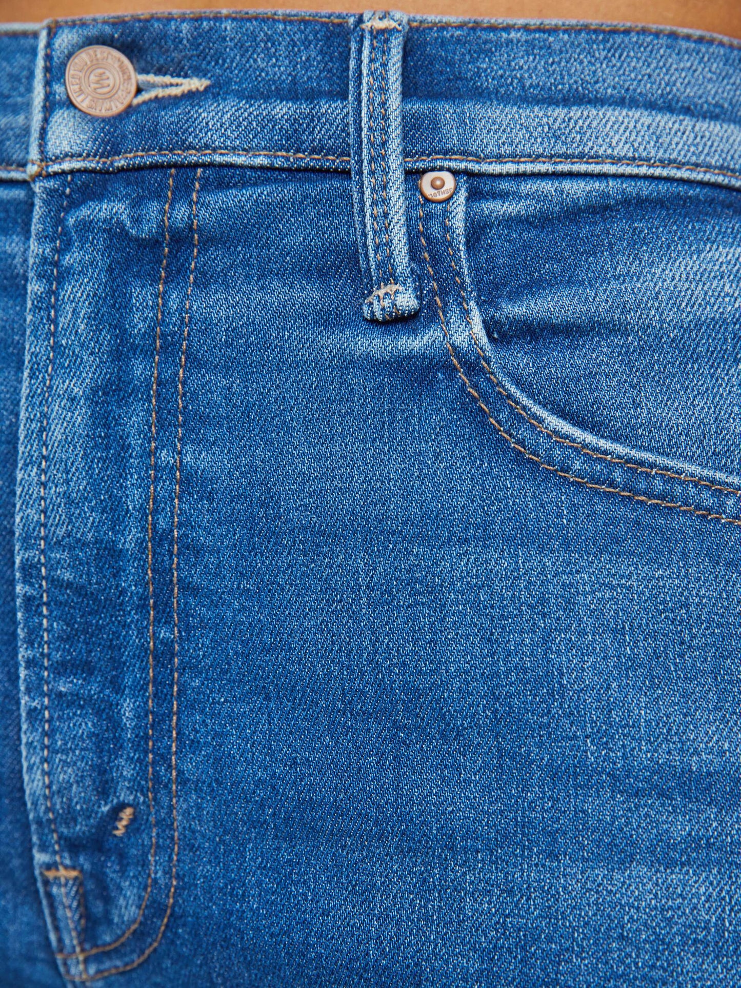 Mother Rambler Zip Flood Jeans