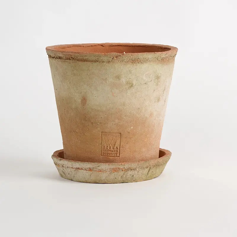 Wicka Alba Terracotta Planter