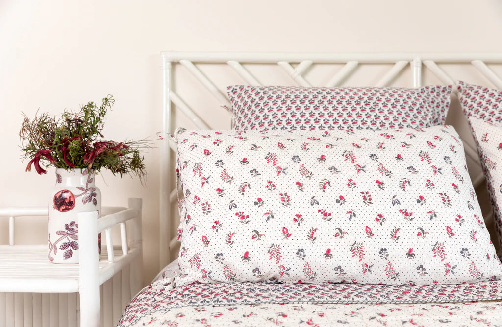 Mandalay Designs Seabud Floral Pillowslips HALF PRICE