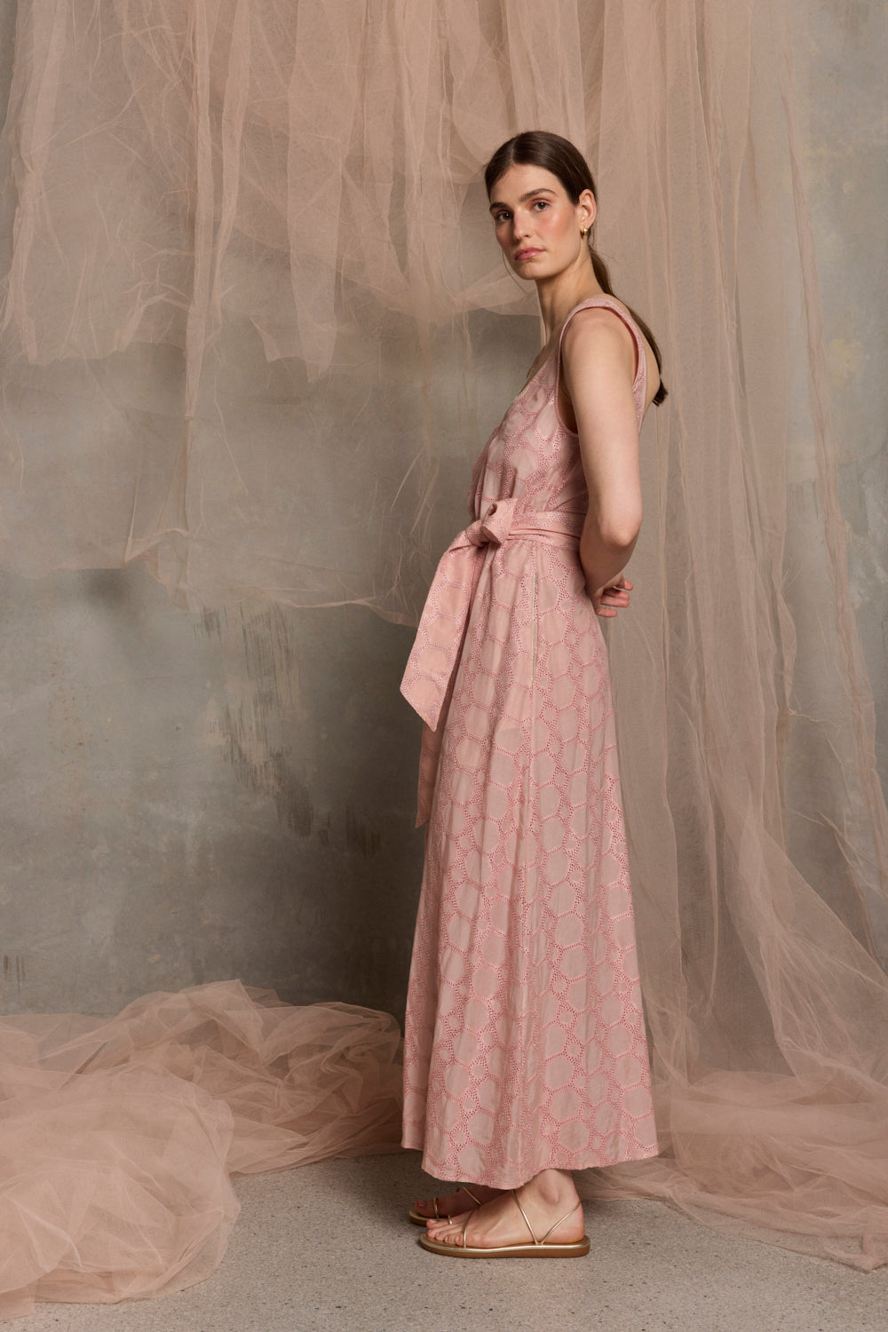Milazzo Belted Maxi Dress