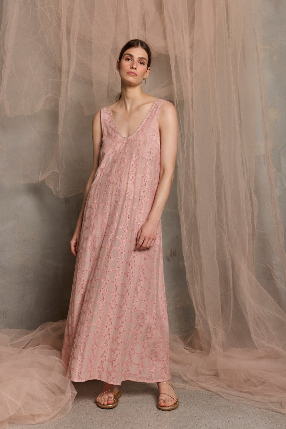 Milazzo Belted Maxi Dress