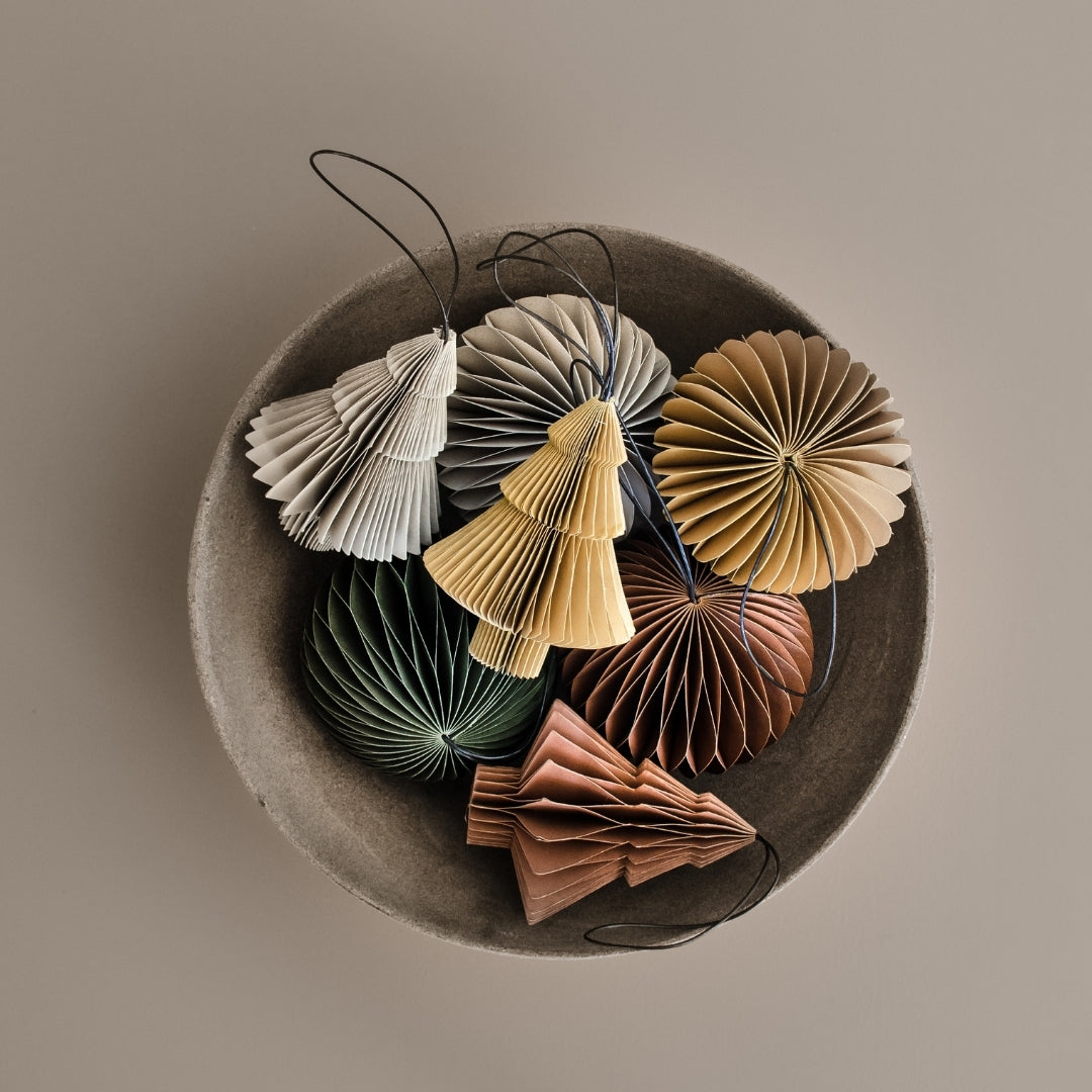 Paper Sphere Ornament WAS $10