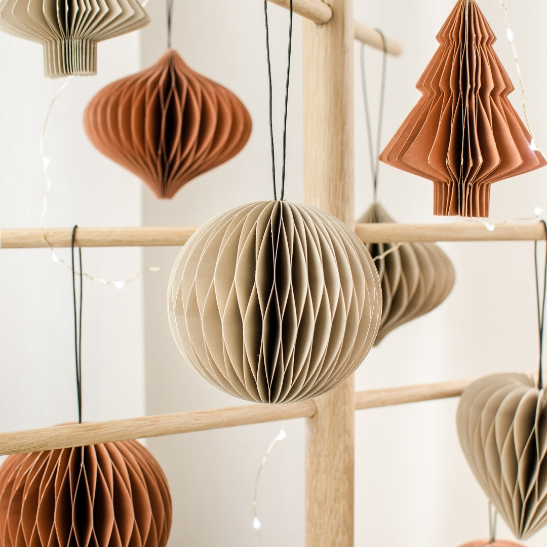 Paper Sphere Ornament WAS $10