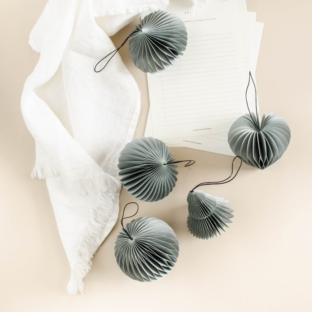 Paper Sphere Ornament WAS $10