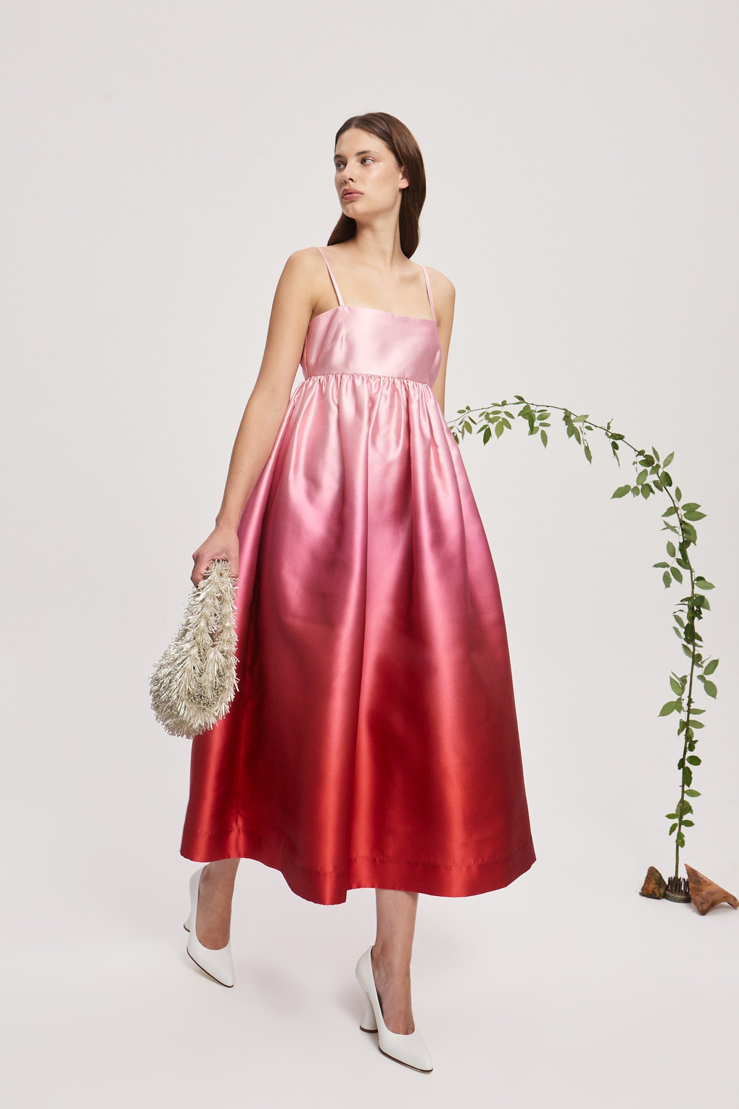 Alemais Inez Ombre Midi Dress