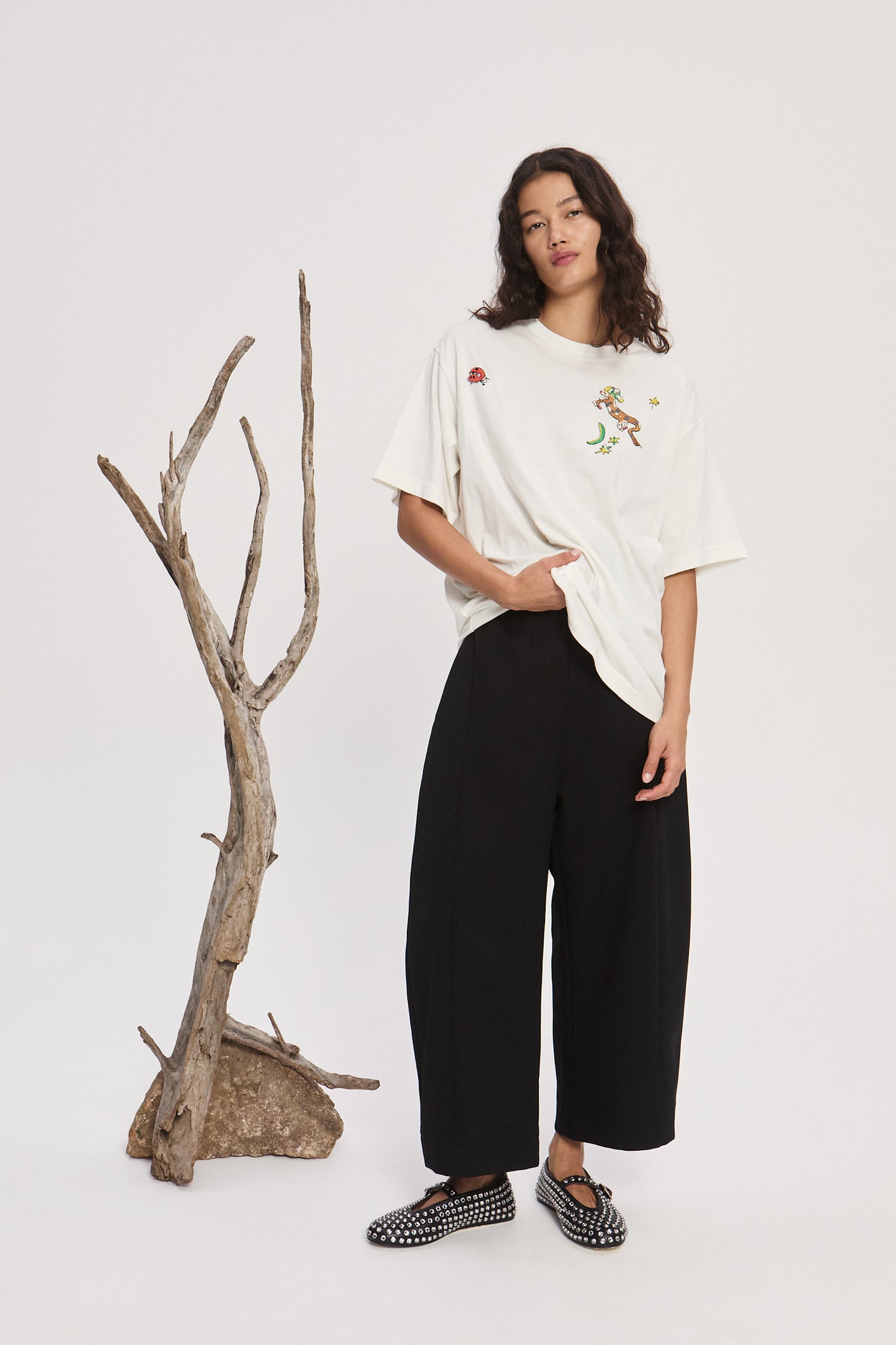 Alemais Play Embroidered Tee