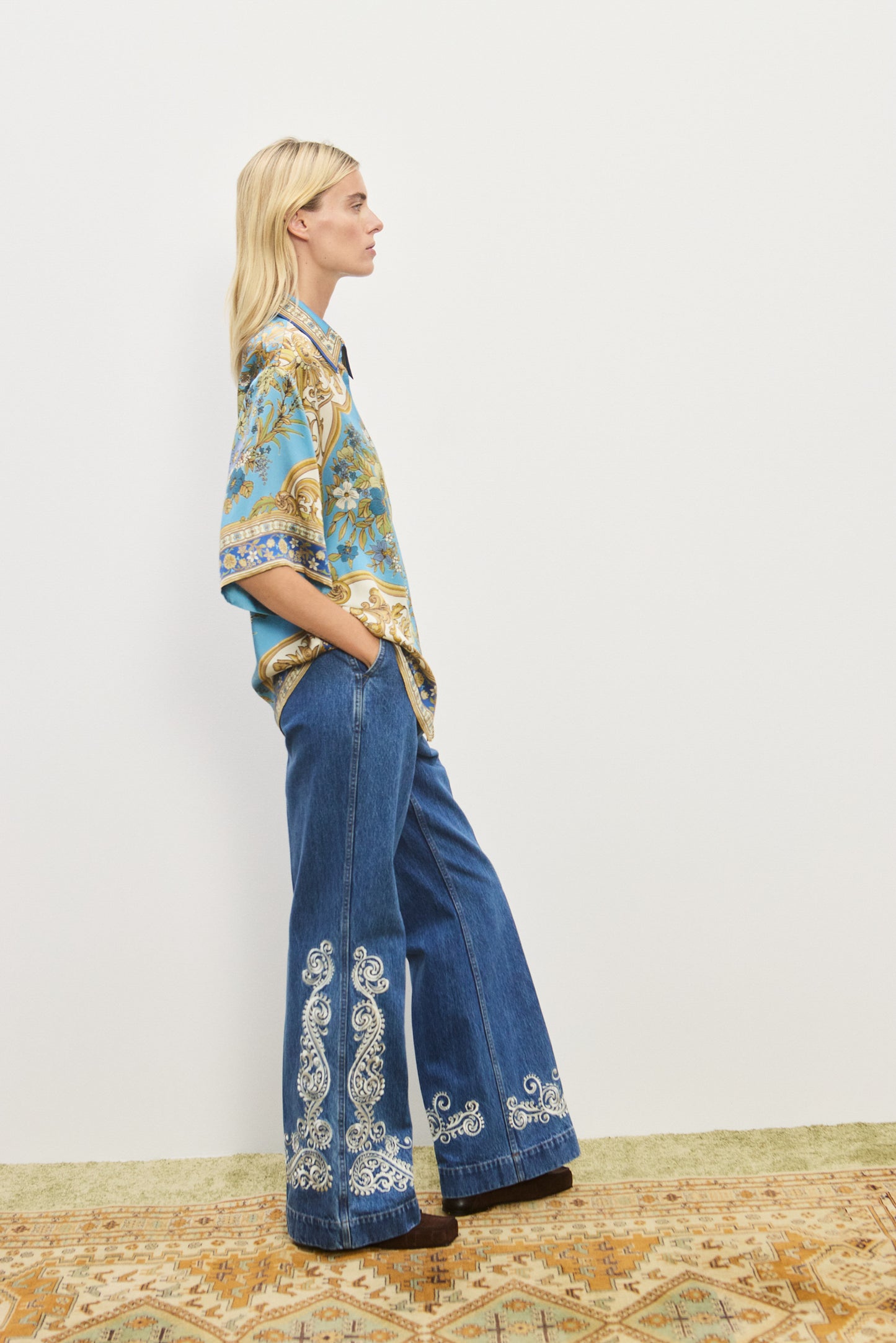 Alemais Cassie Silk Shirt