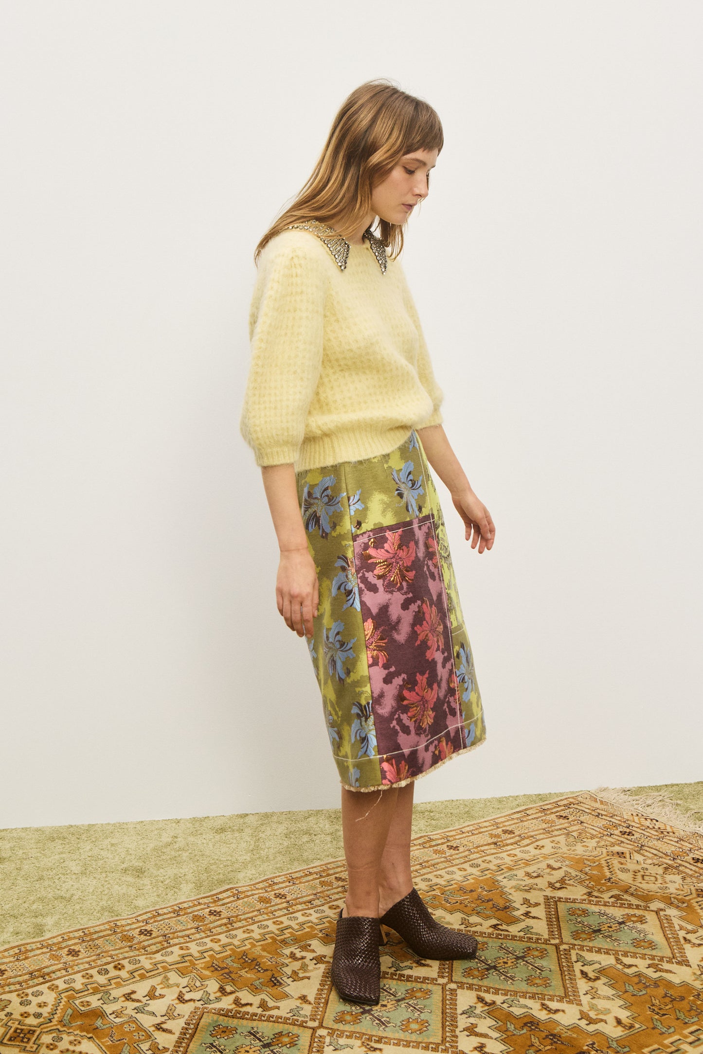 Alemais Alessandro Lemon Puff Sleeve