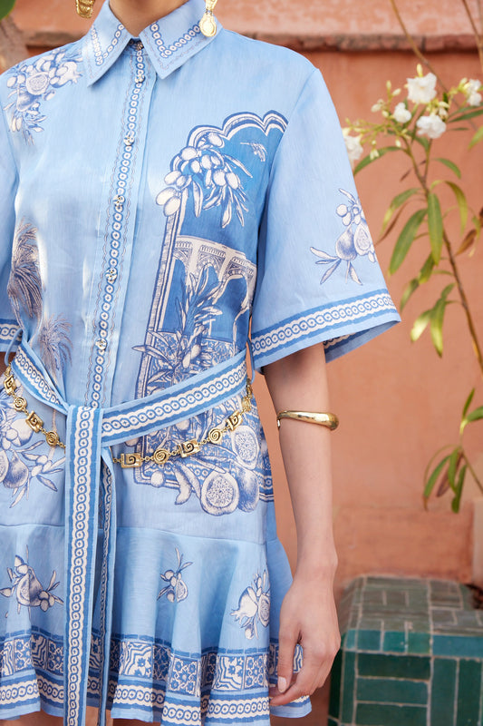 Alemais Villa Romantica Mini Dress