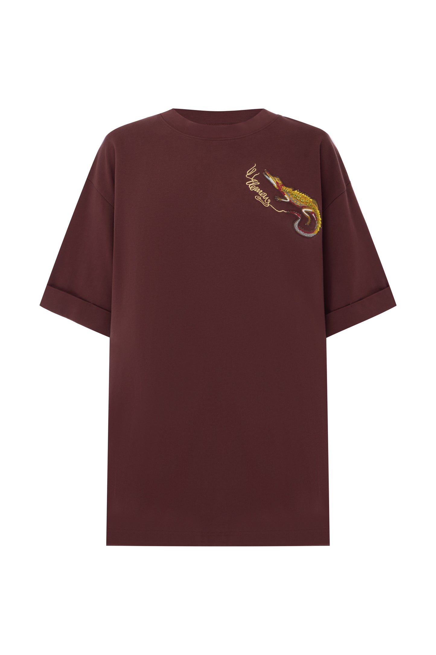 Alemais Camelia Embroidered Tee