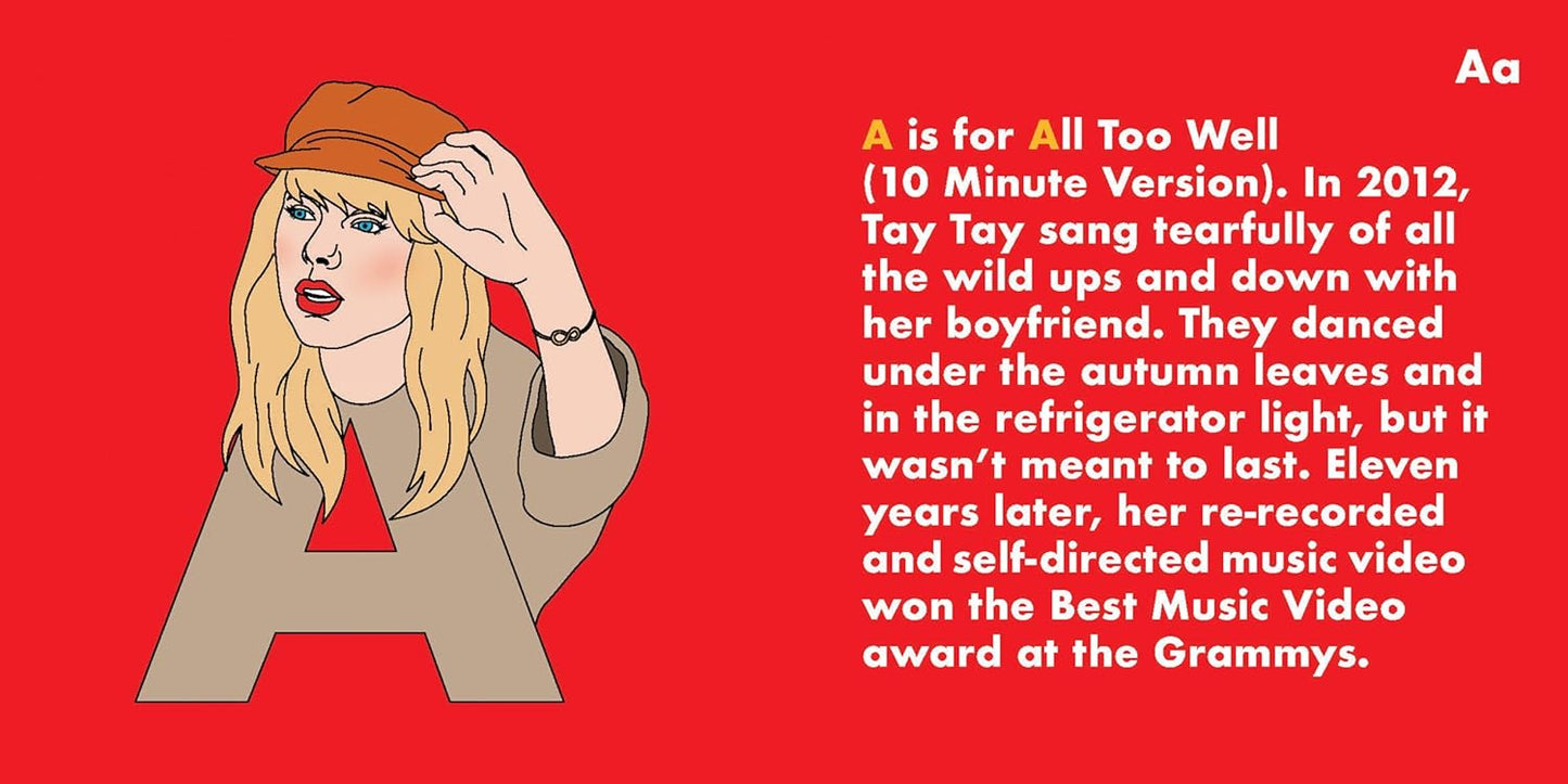 Taylor Swift Legends Alphabet