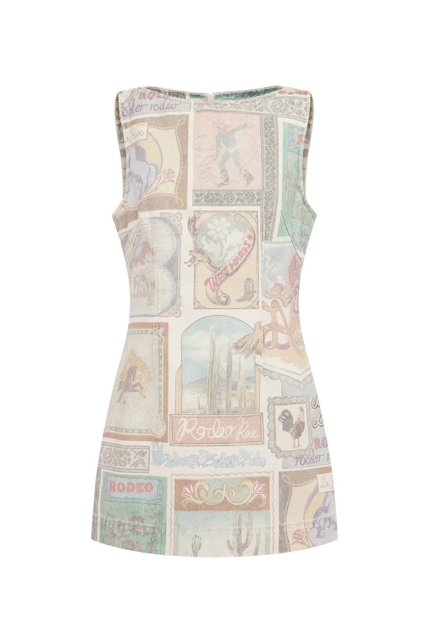 Alemais Andie Denim Mini Dress