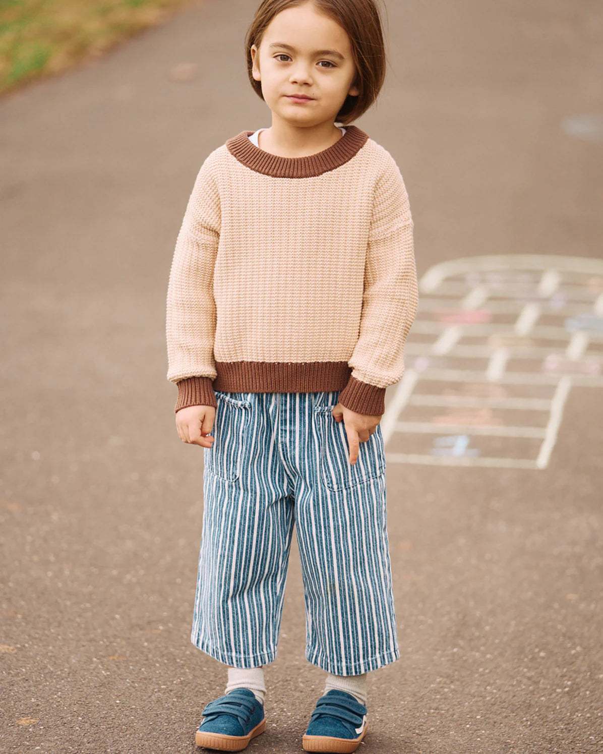 Walnut Remy Stripe Jean