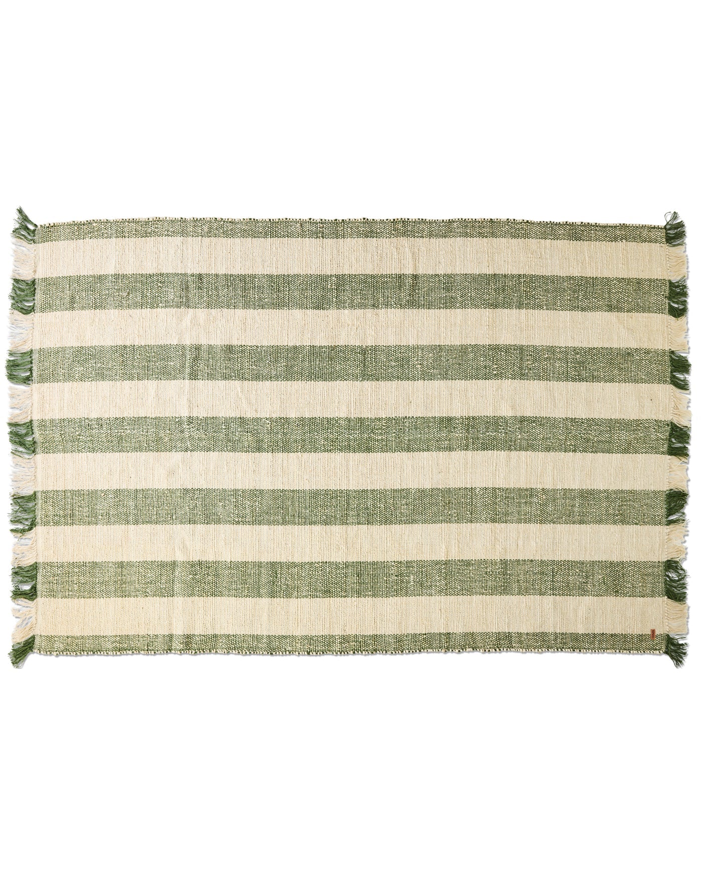 Kip & Co Moss Stripe Jute Rug