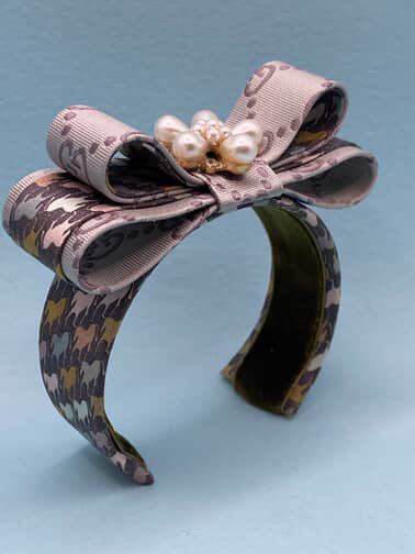 Vintage Chanel Logo Cuff