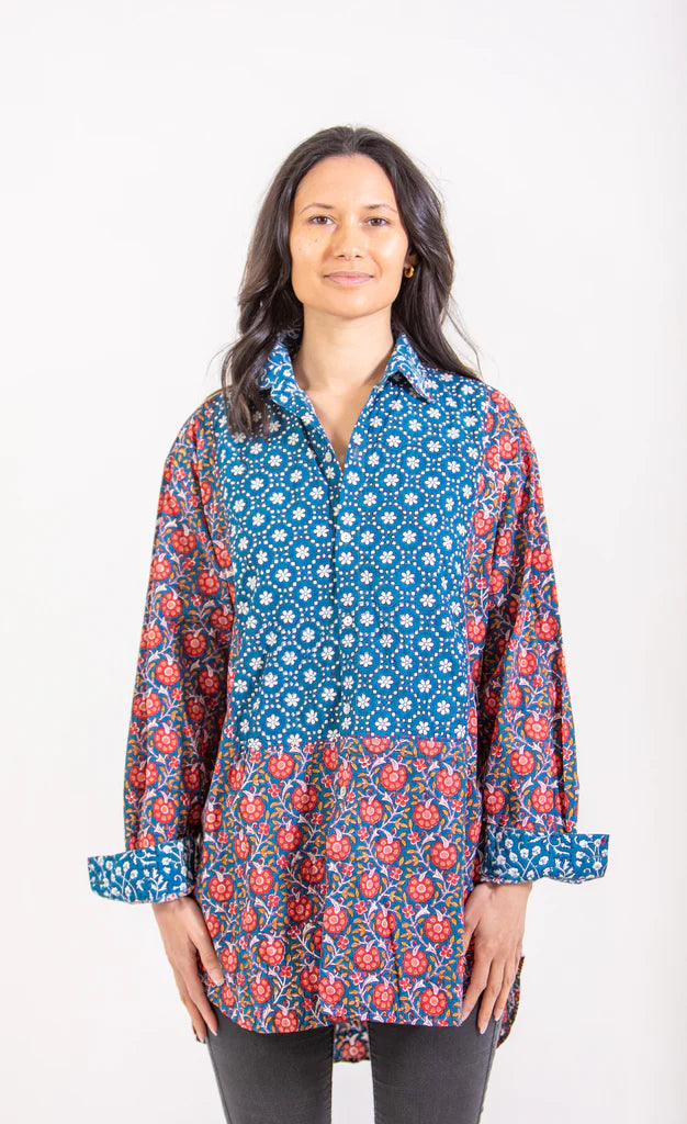Mandalay Patched Floral Shirt
