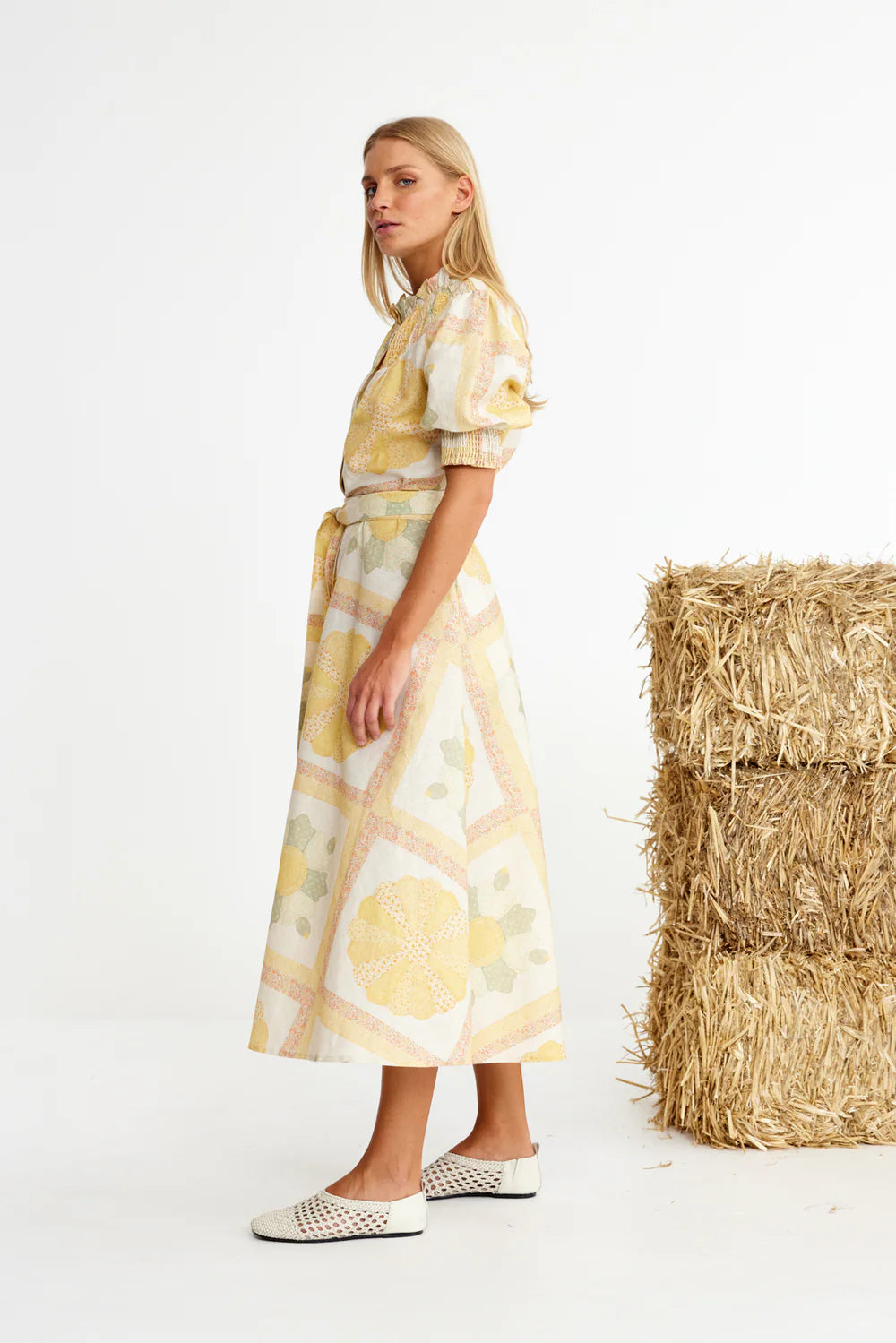 Binny Oaten Chaff Dress