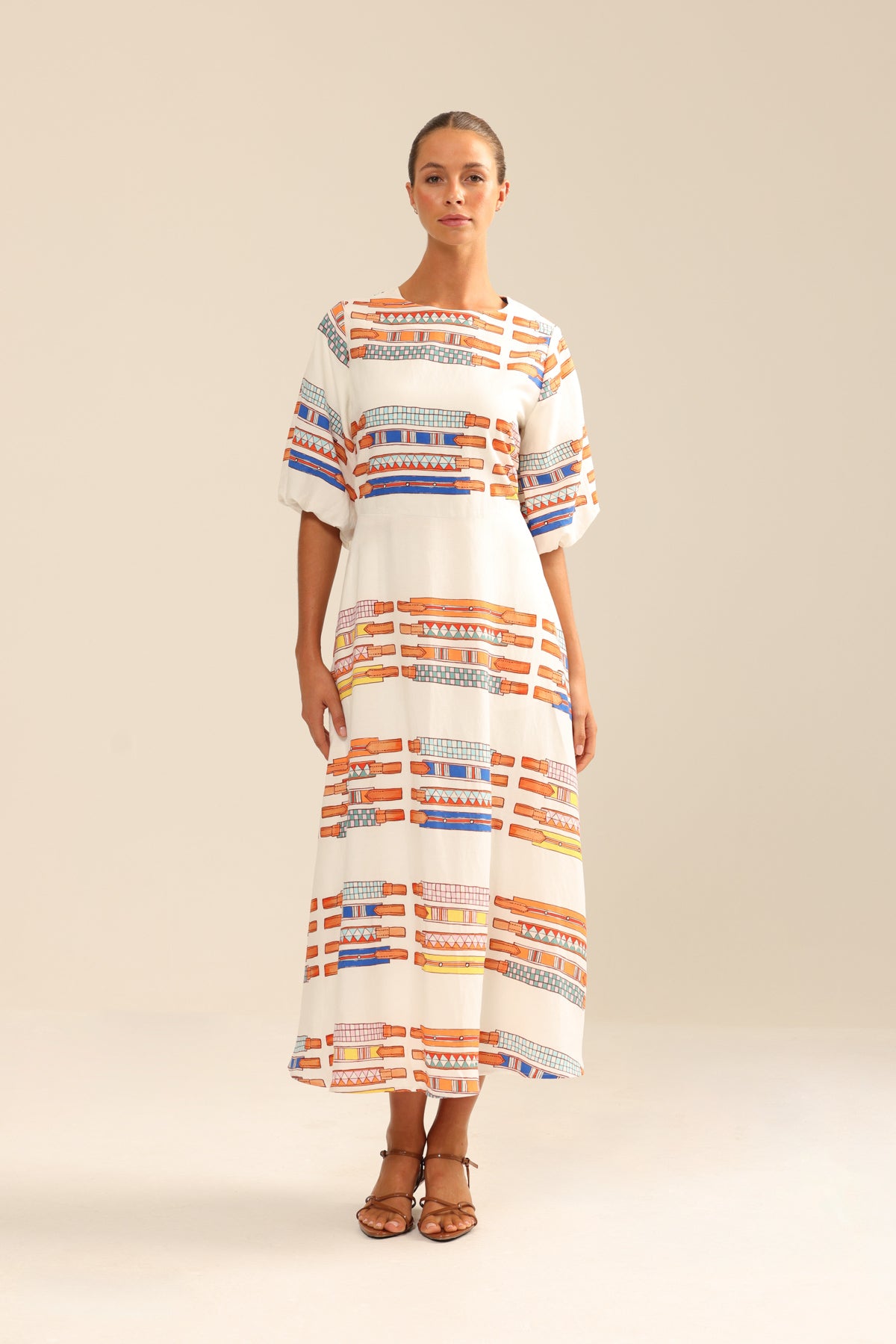 Binny Straight Six Dress