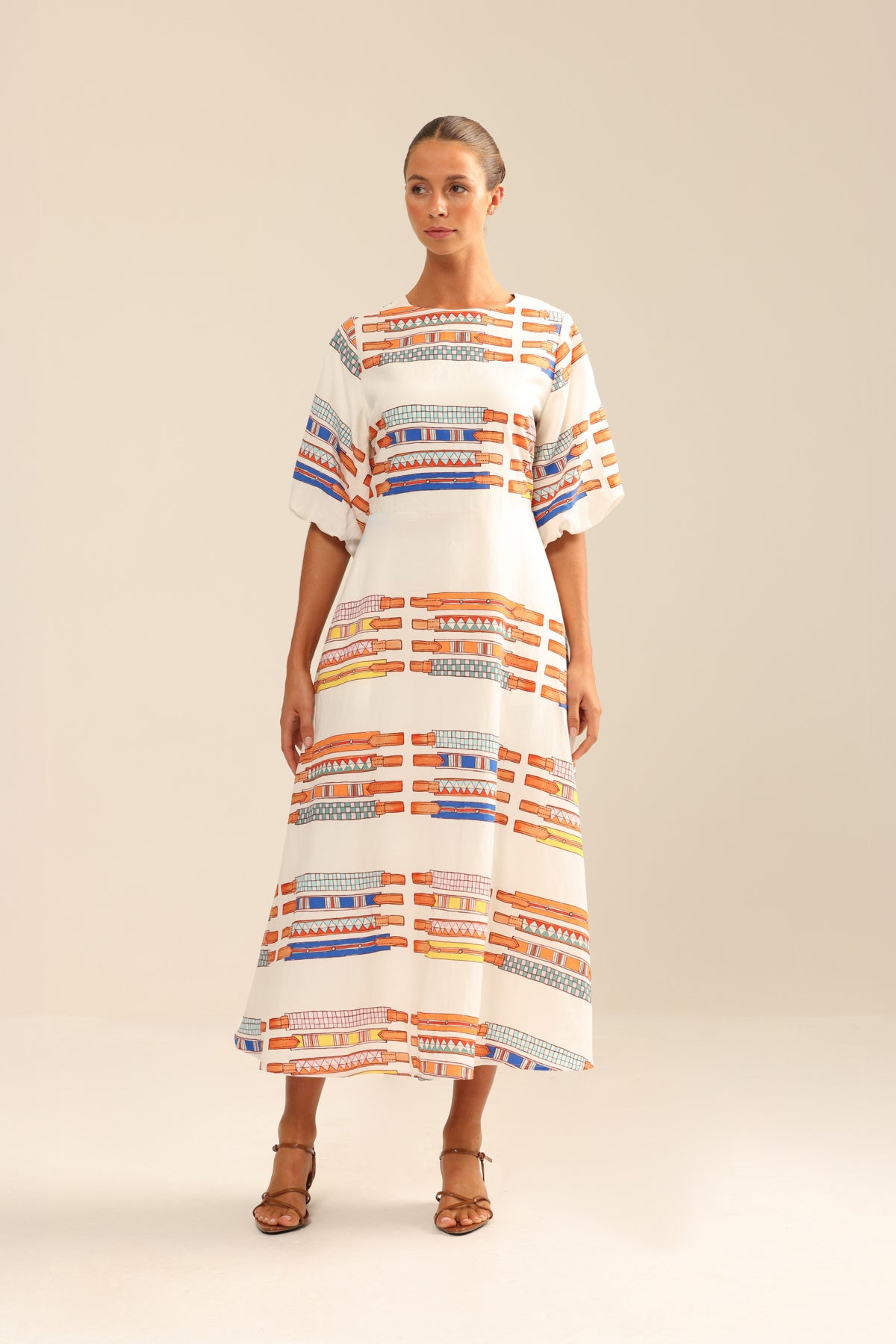 Binny Straight Six Dress