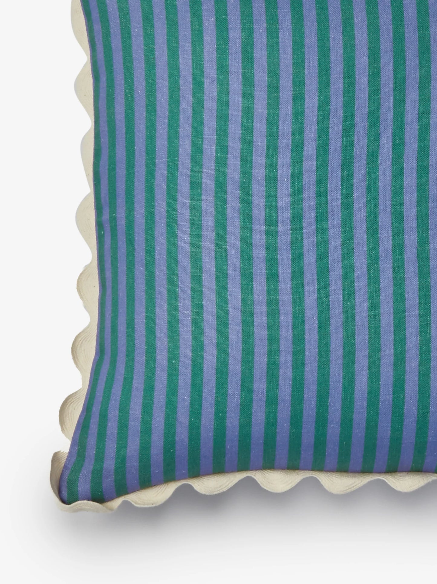 Bonnie & Neil Pinstripe Yves Klein Blue Stripe Cushion