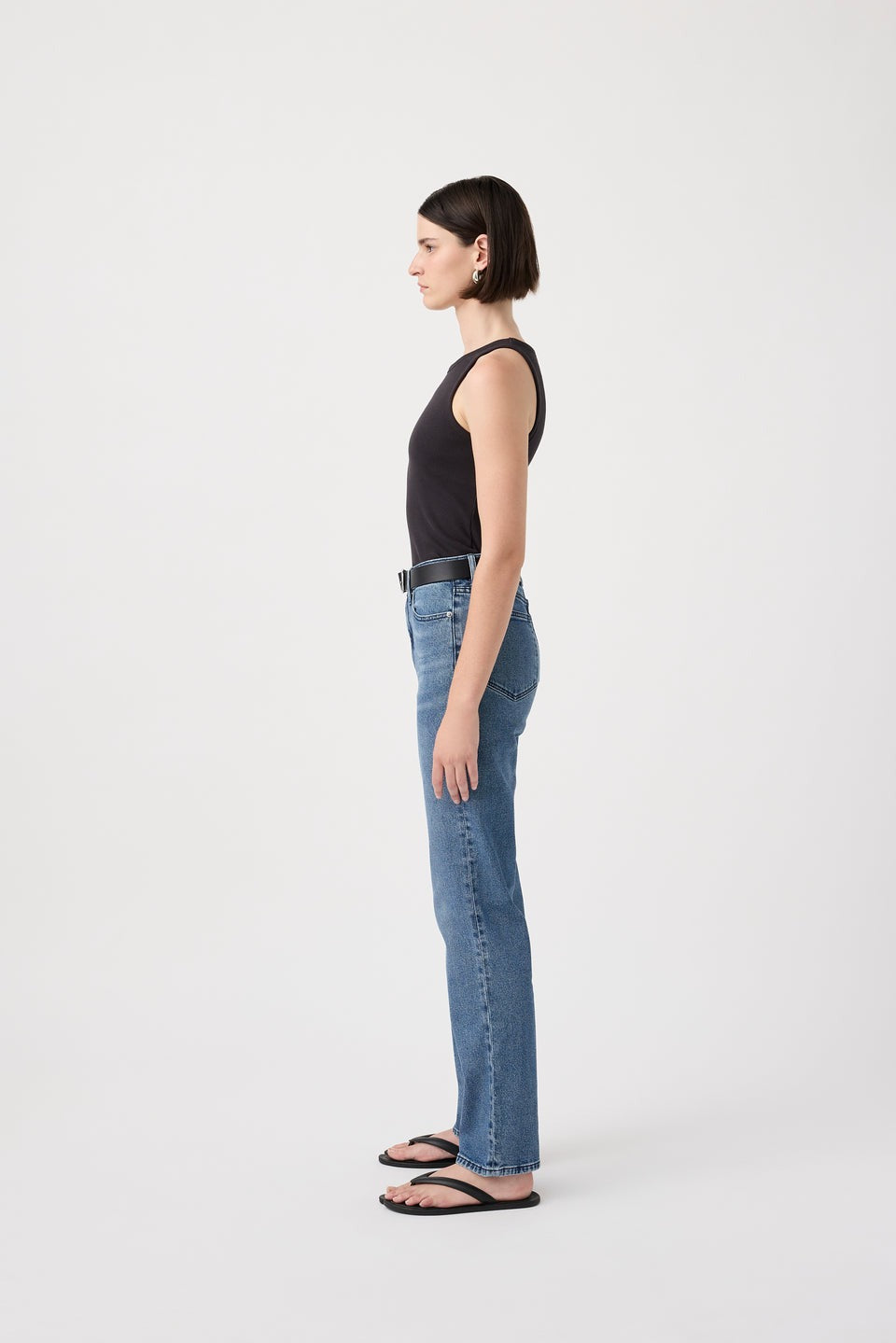 Outland Denim High Straight Jean