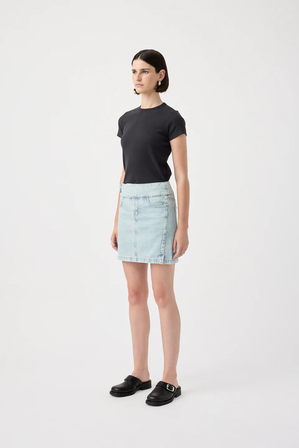 Outland Denim Marine Skirt WAS $310