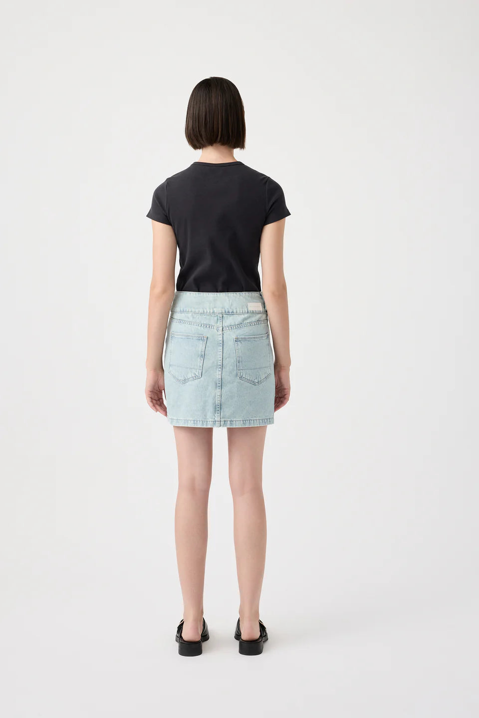 Outland Denim Marine Skirt WAS $310