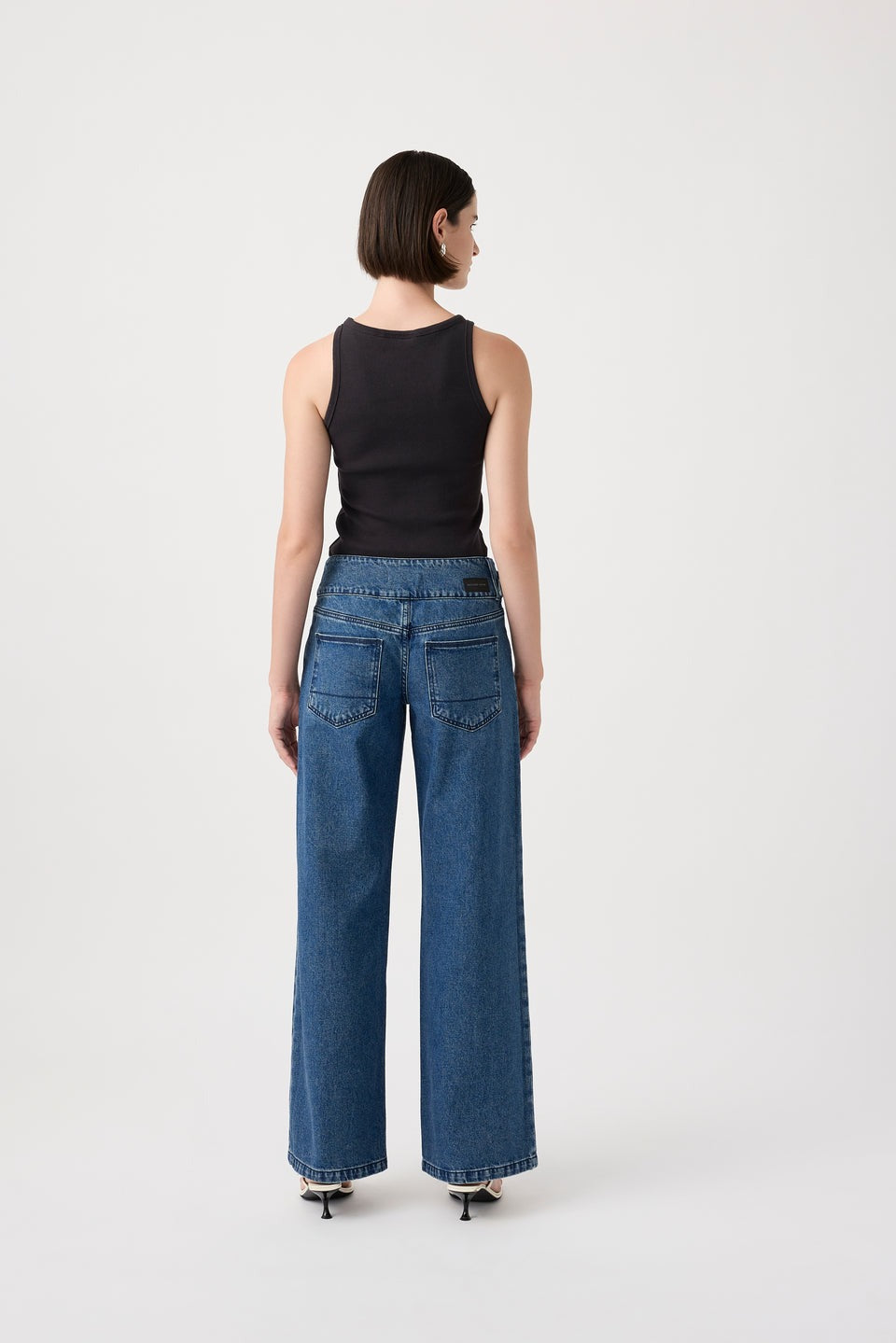 Outland Denim Marley Mid Wide Jean