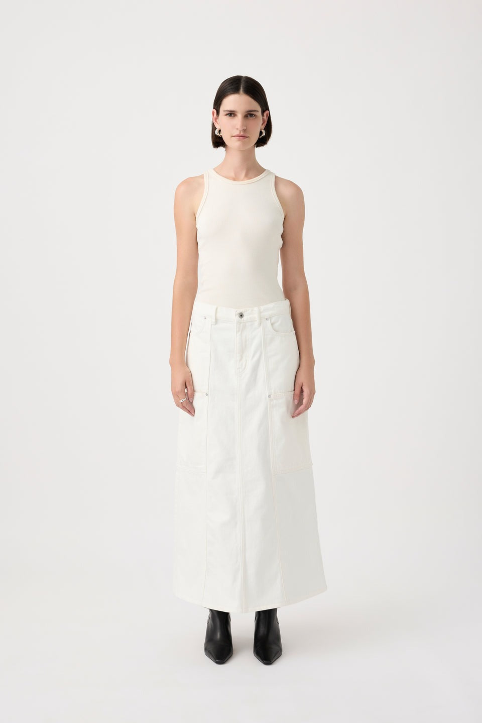 Outland Denim Deni Maxi Skirt WAS $340