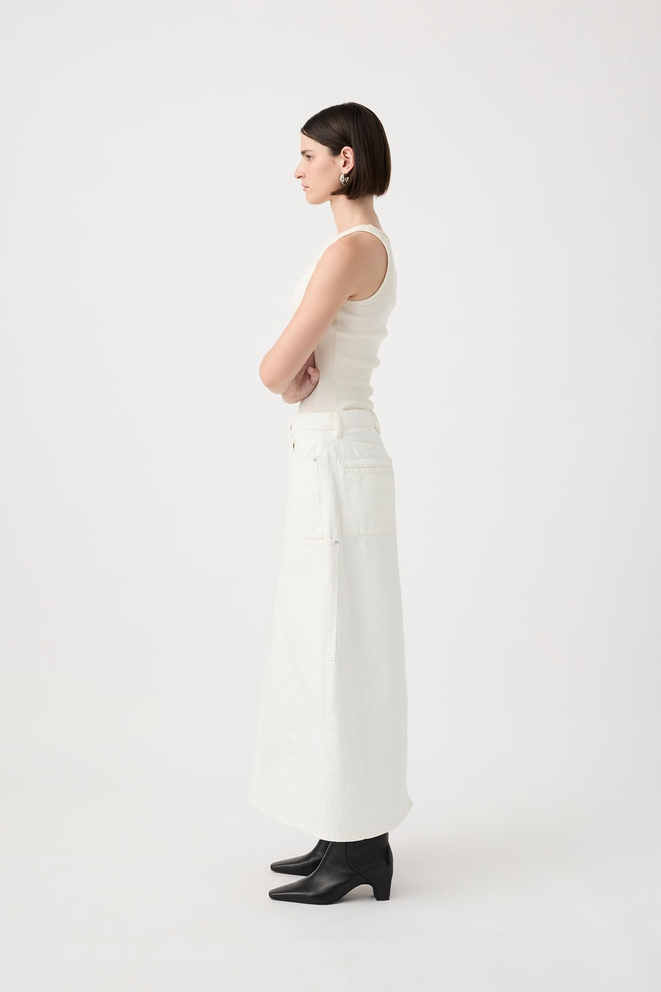 Outland Denim Deni Maxi Skirt WAS $340