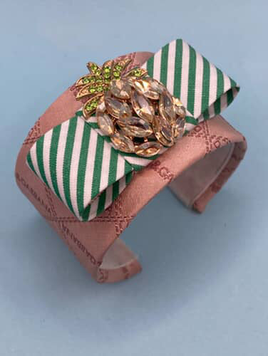 Vintage Dolce & Gabbana Pineapple Cuff