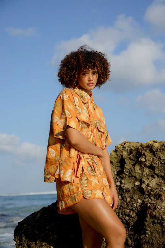 Odet Coco Loco Linen Shirt WAS $350
