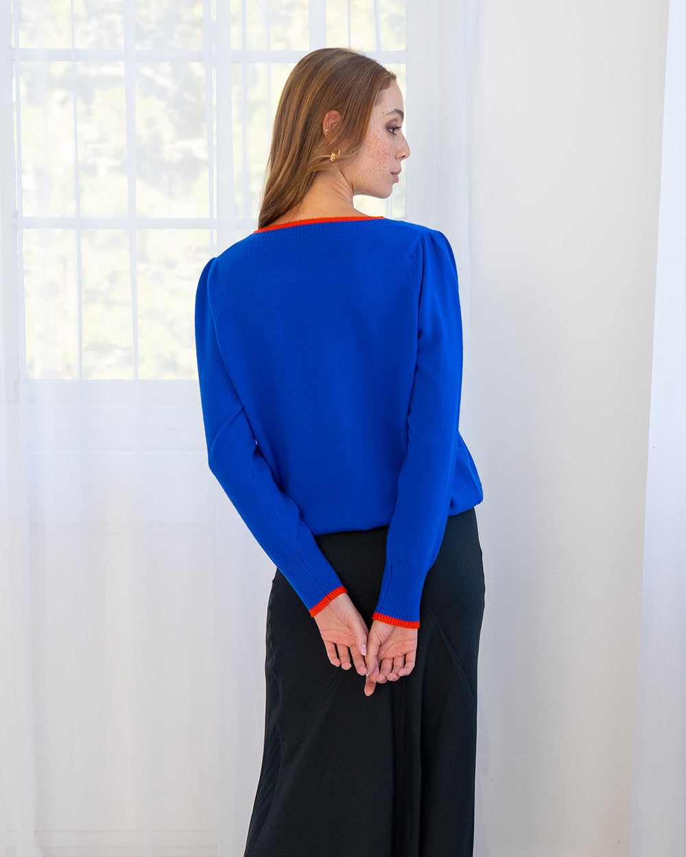 Arlington Milne Cath Knit with Contrast Band
