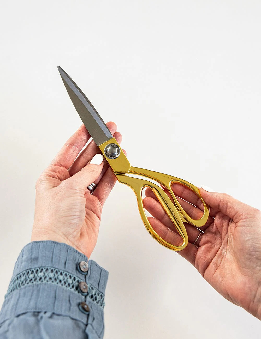 Bespoke Letterpress Traditional Crafting Scissors