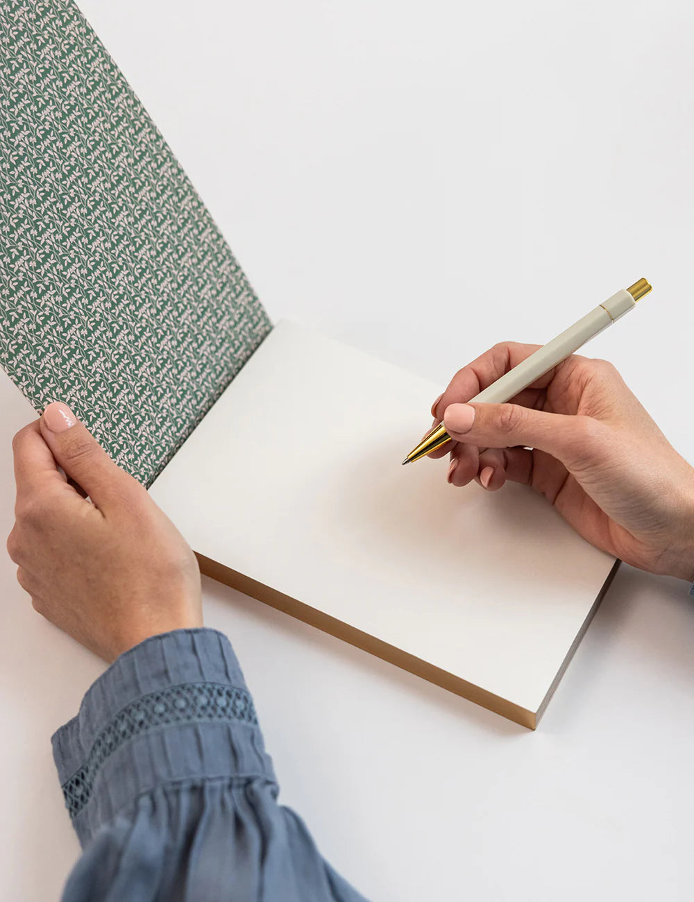 Bespoke Letterpress Notepad Desktop Jotter