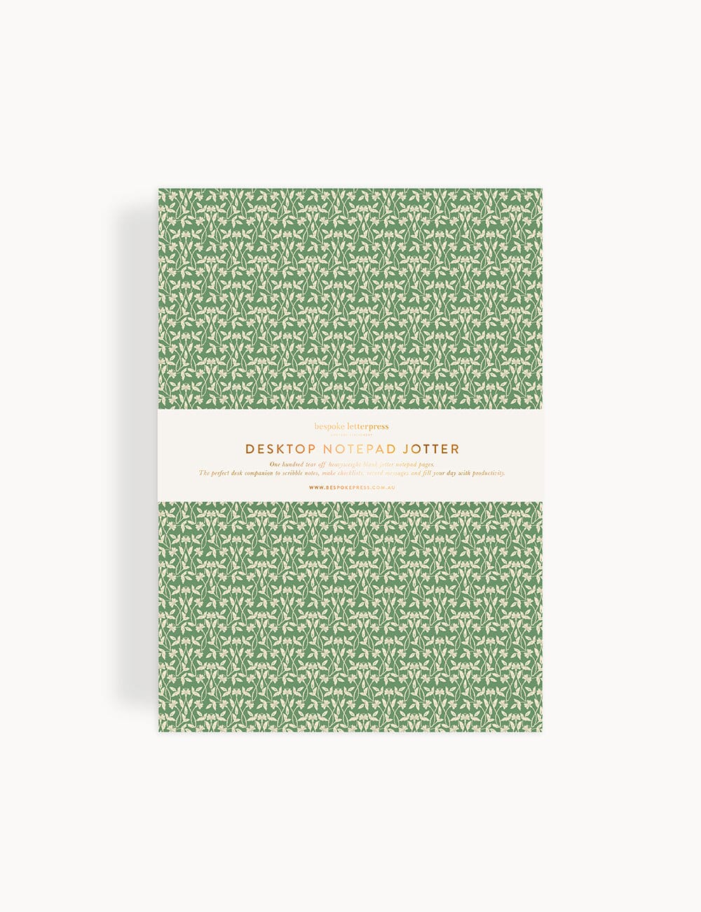 Bespoke Letterpress Notepad Desktop Jotter