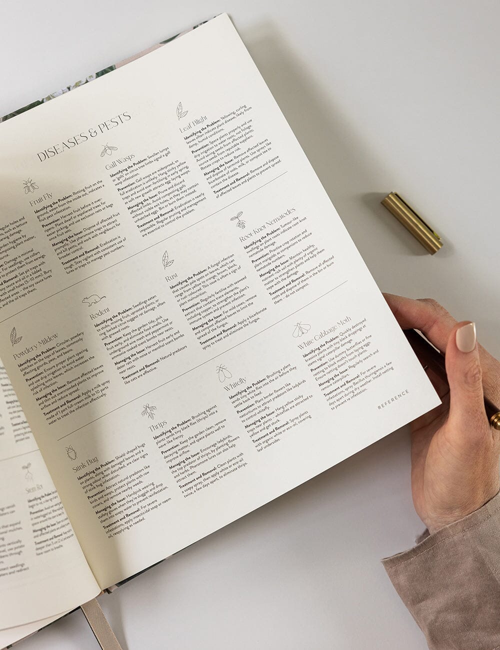 Bespoke Letterpress Heirloom Gardening Journal