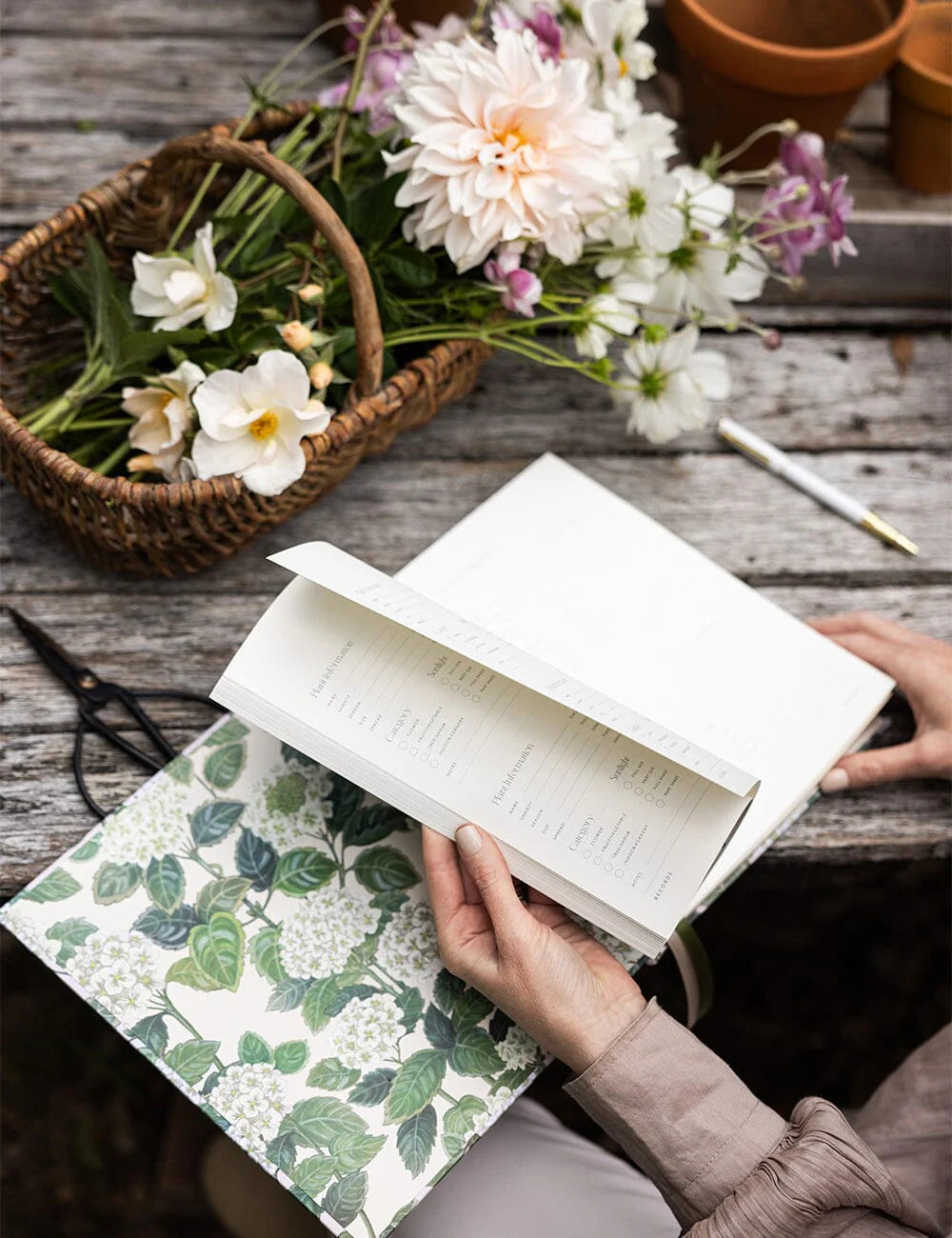 Bespoke Letterpress Heirloom Gardening Journal