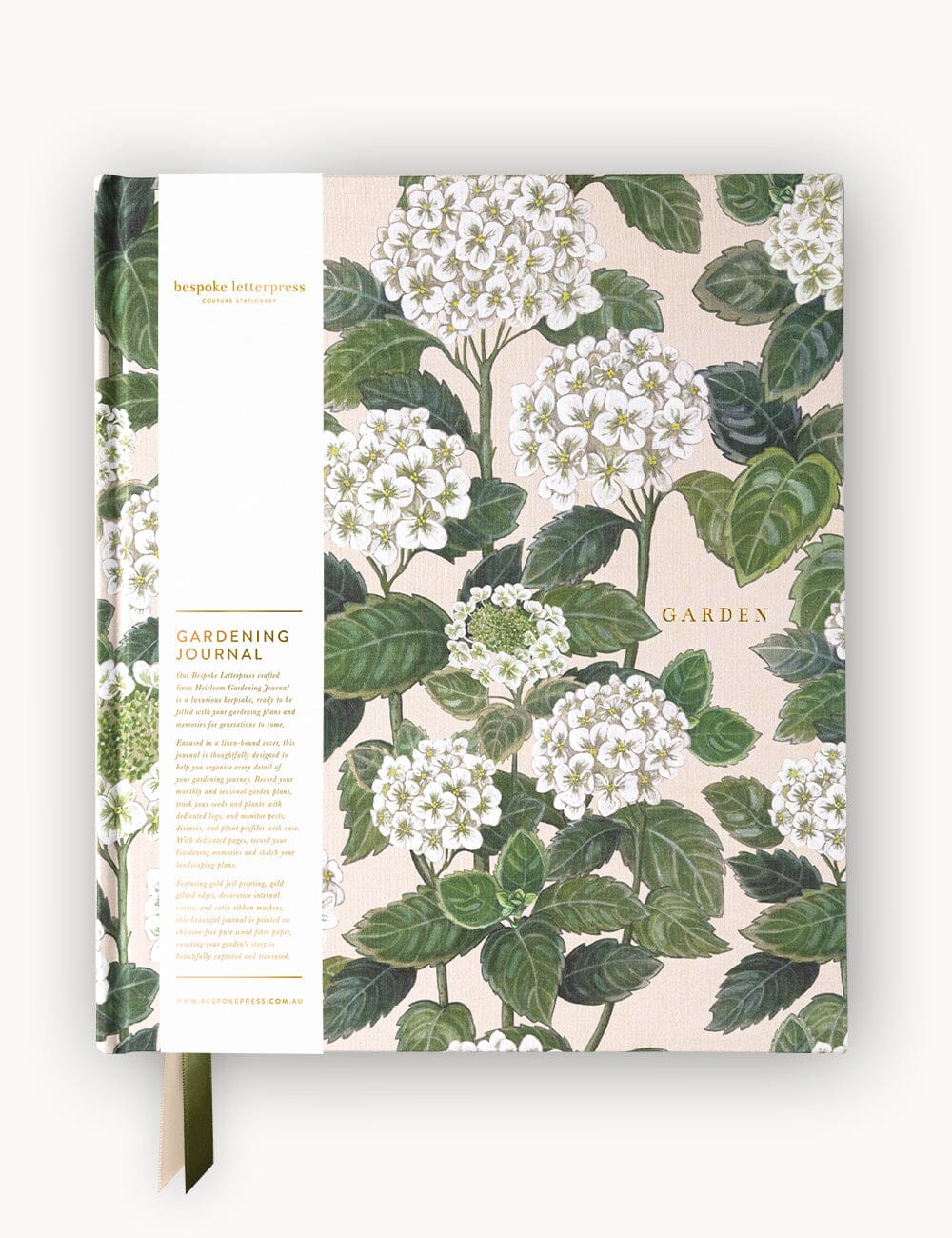 Bespoke Letterpress Heirloom Gardening Journal