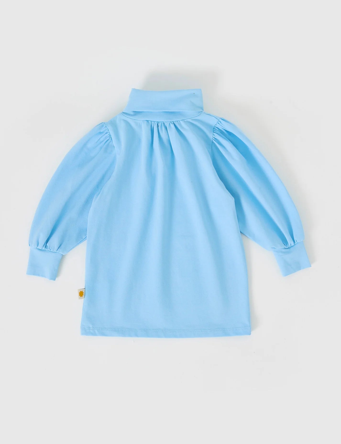 Goldie + Ace Sophia Embroidered Puff Sleeve Skivvy