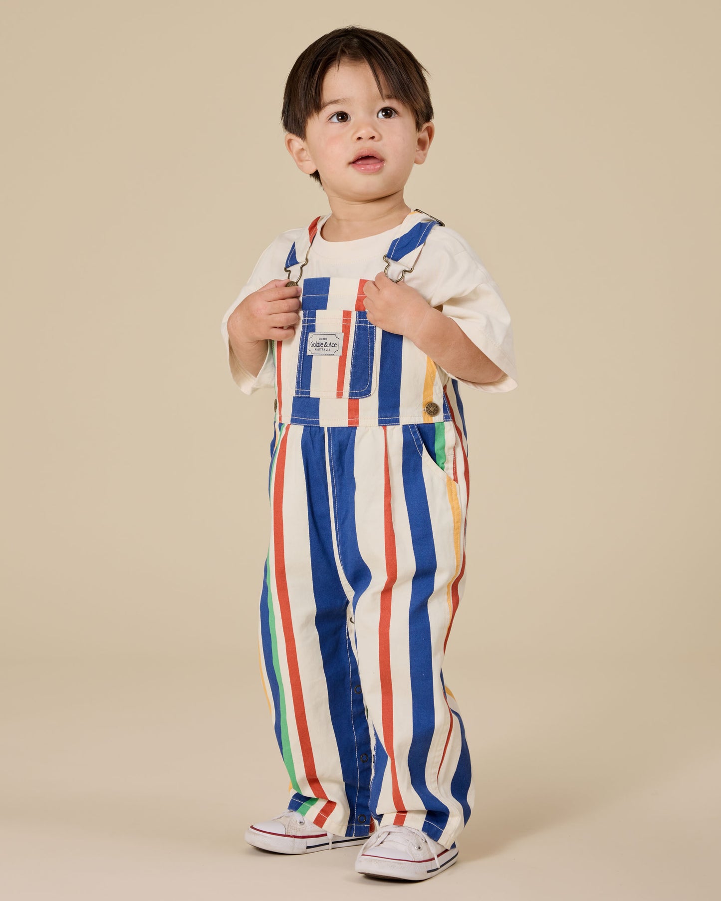 Goldie + Ace Nautical Flag Oversized Tee