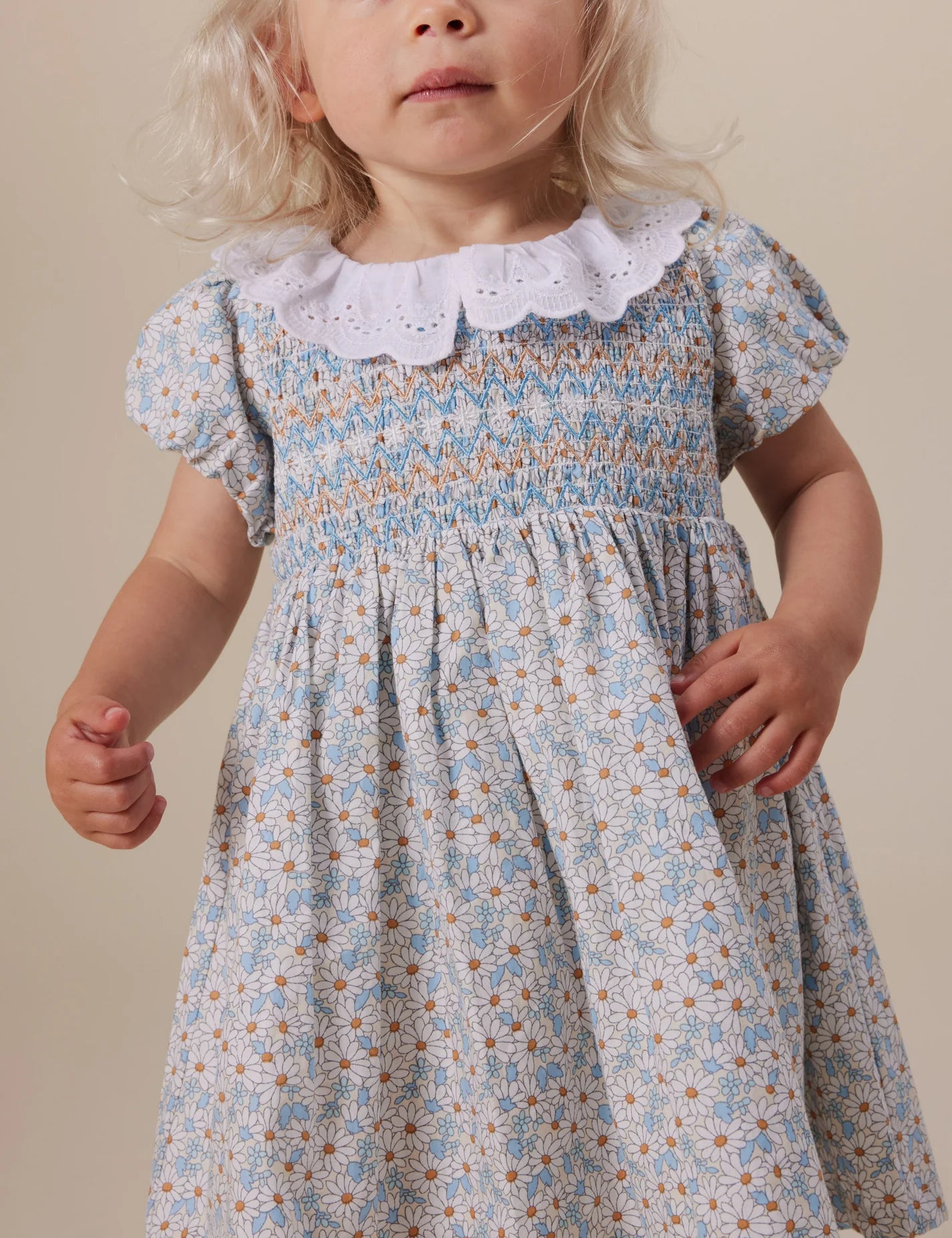 Goldie + Ace Flo Smocked Sunny Dress