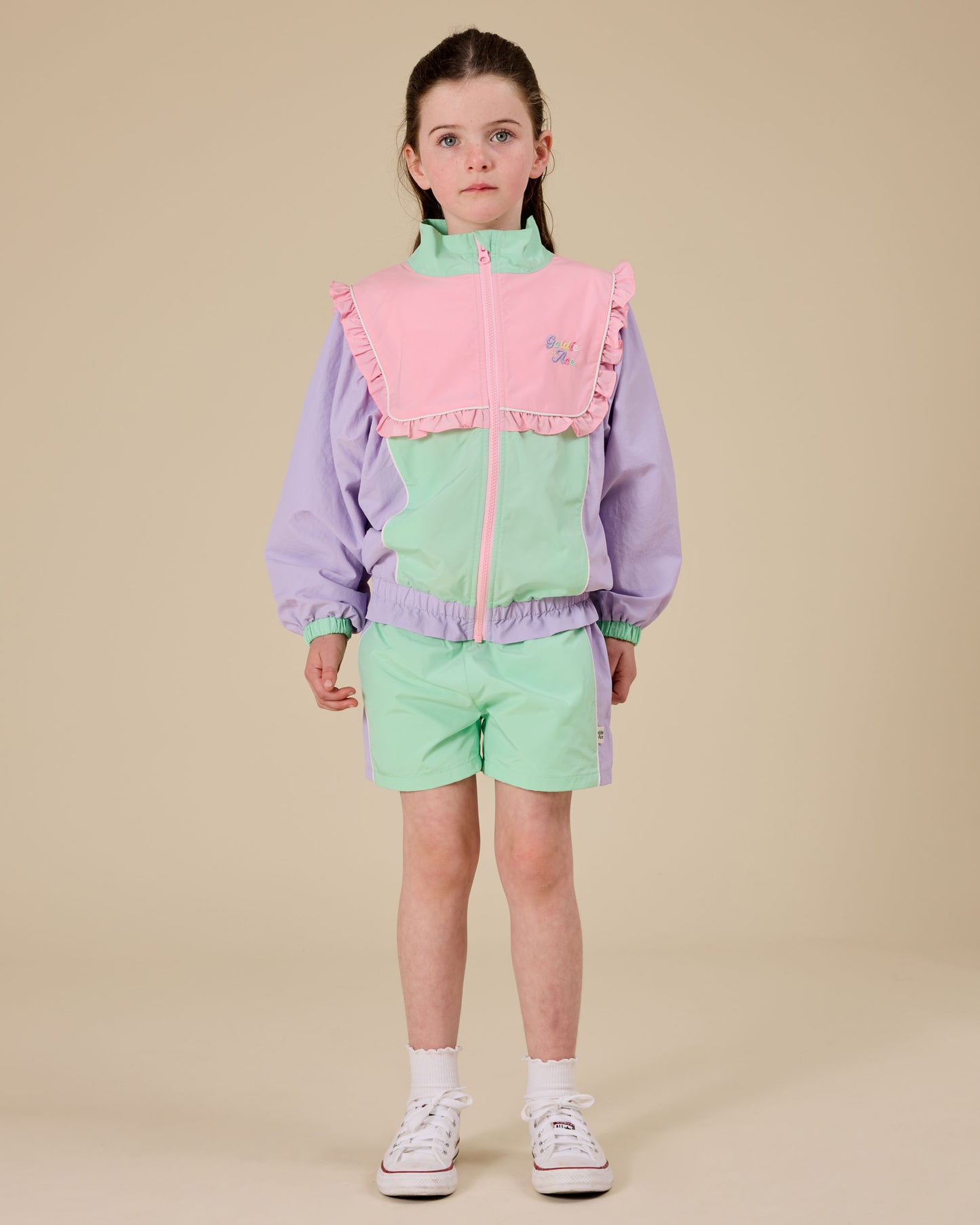 Goldie + Ace Retro Sporty Shorts