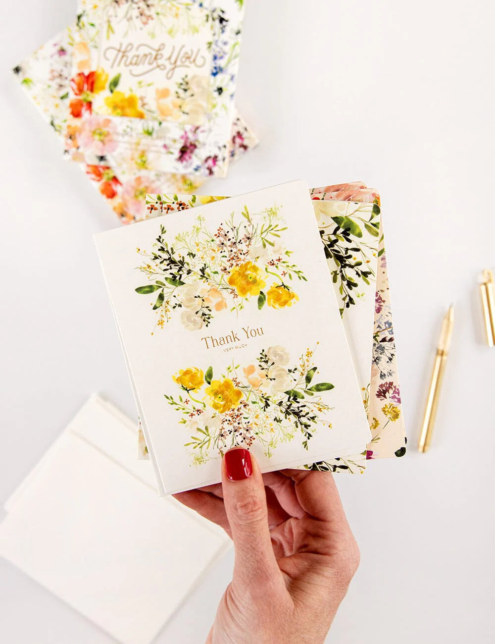 Thank you Greeting Card Boxset - 6 pack