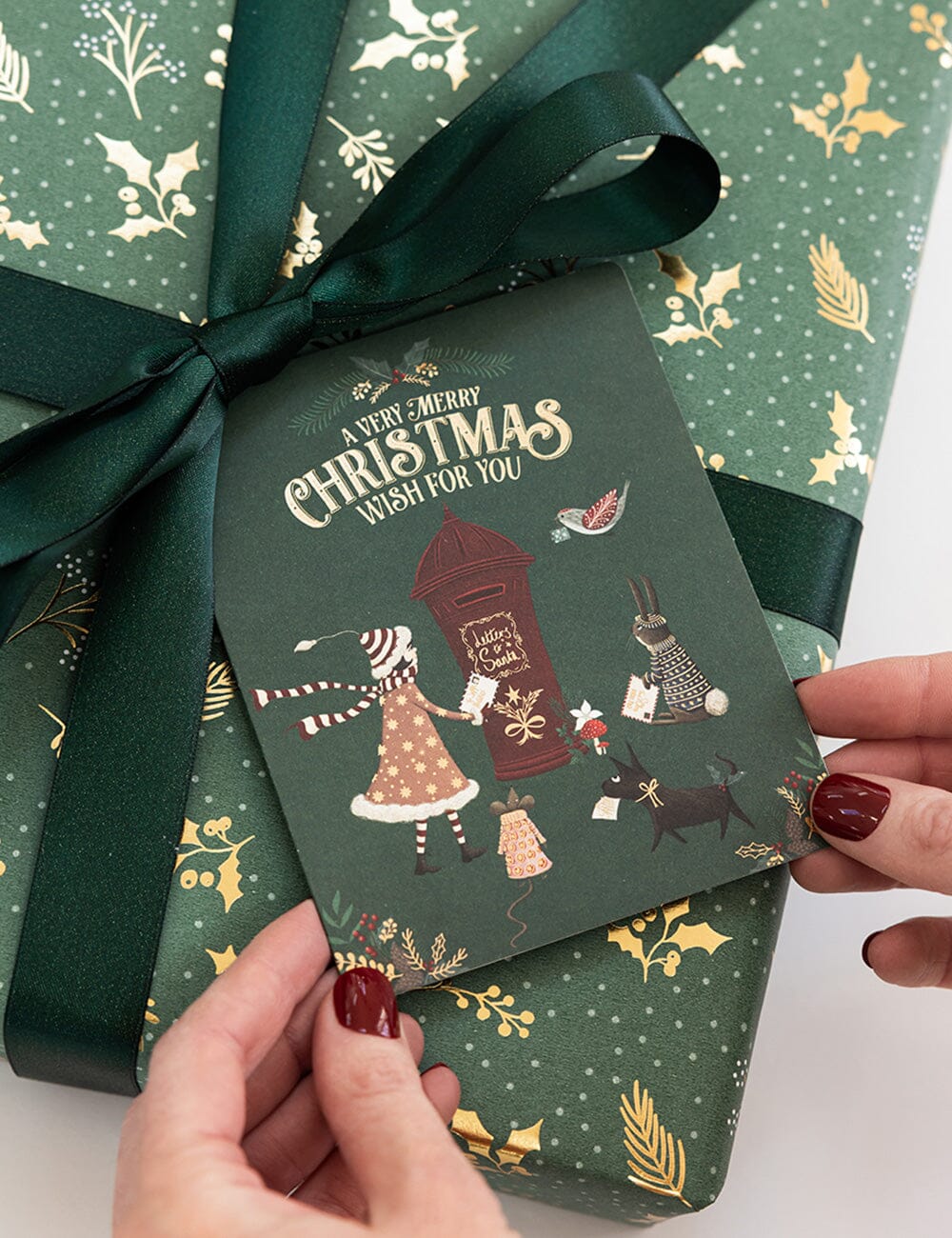 Bespoke Letterpress Christmas Card Boxset - 6 pack