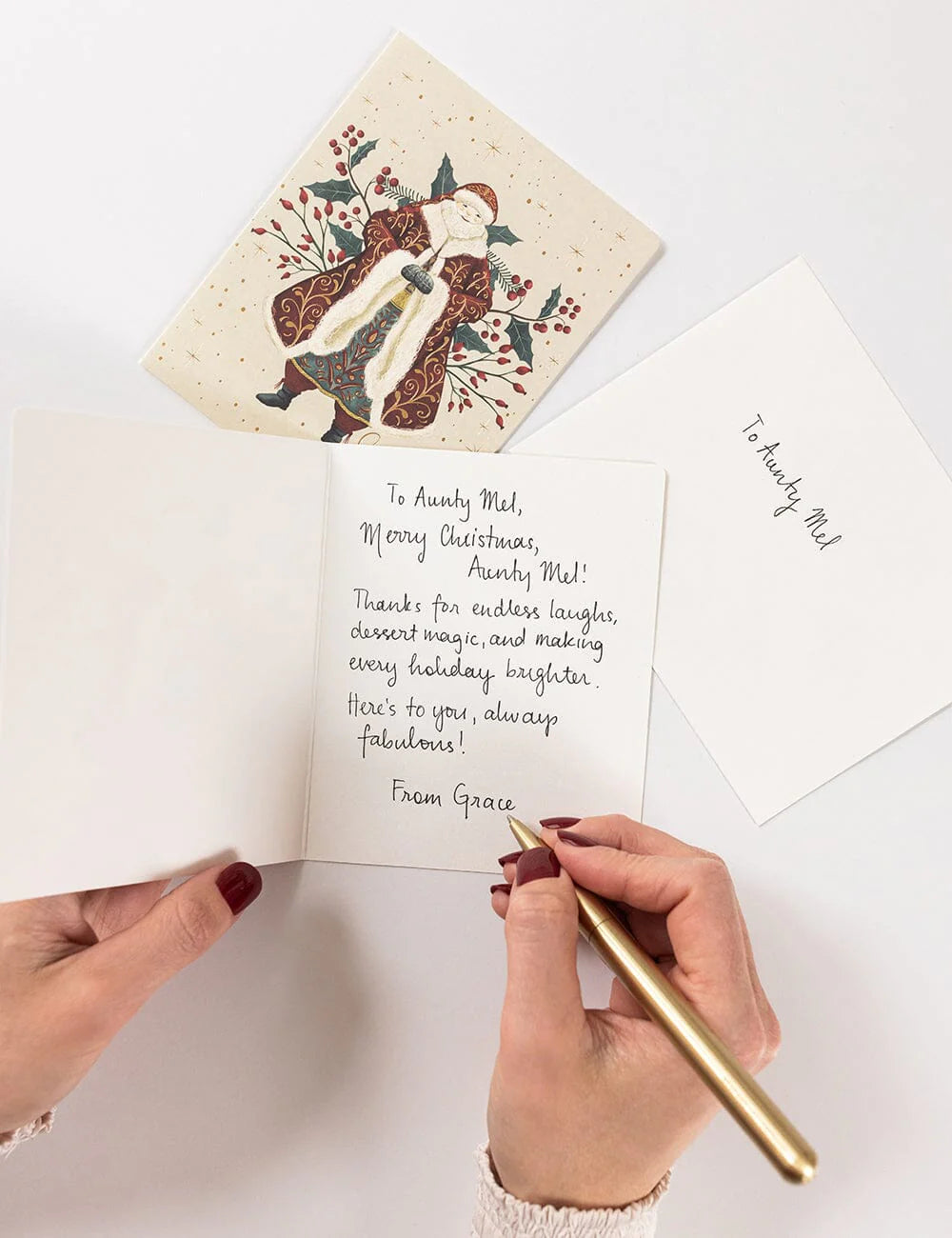 Bespoke Letterpress Christmas Card Boxset - 6 pack