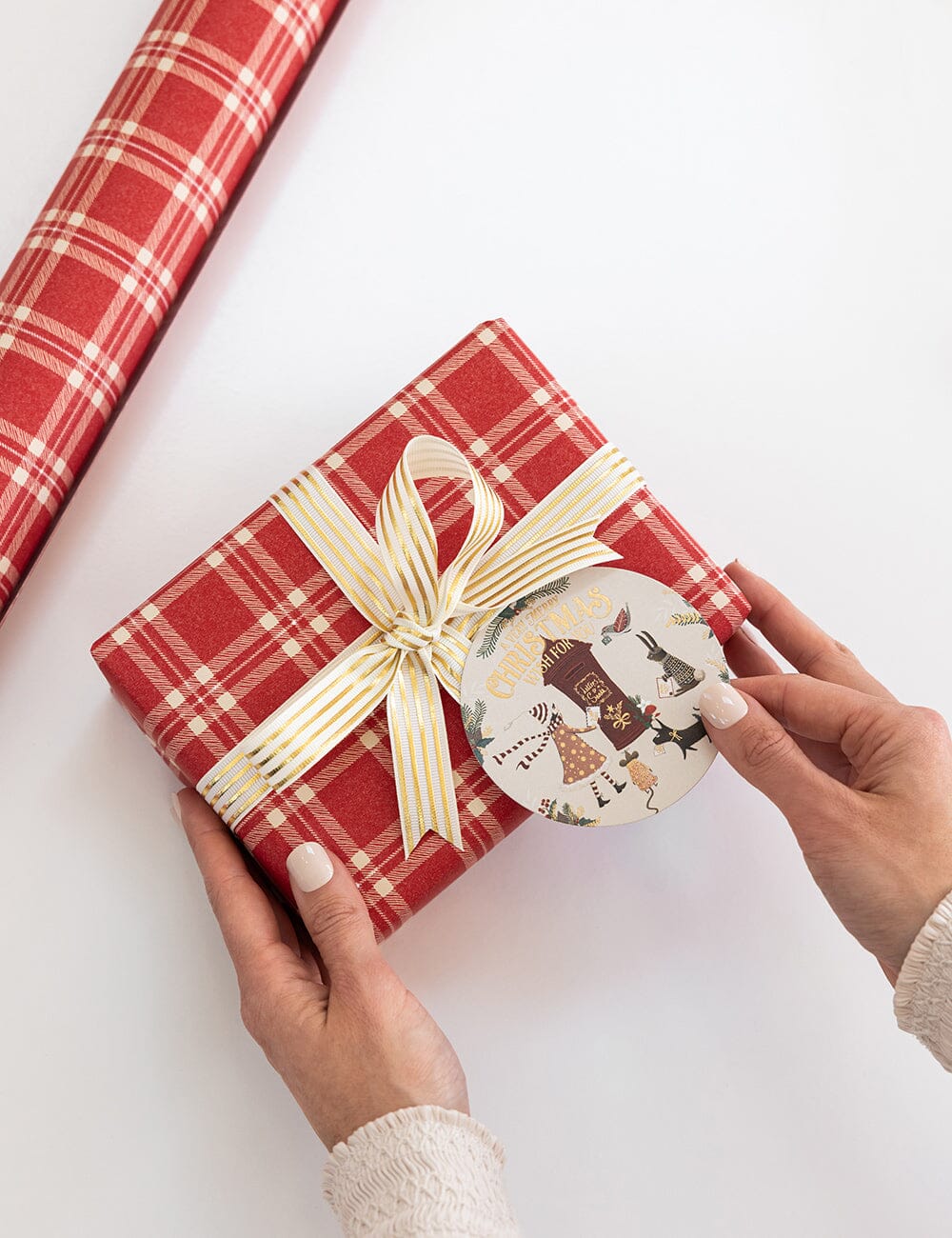 Bespoke Letterpress Gift Wrap Roll 3m