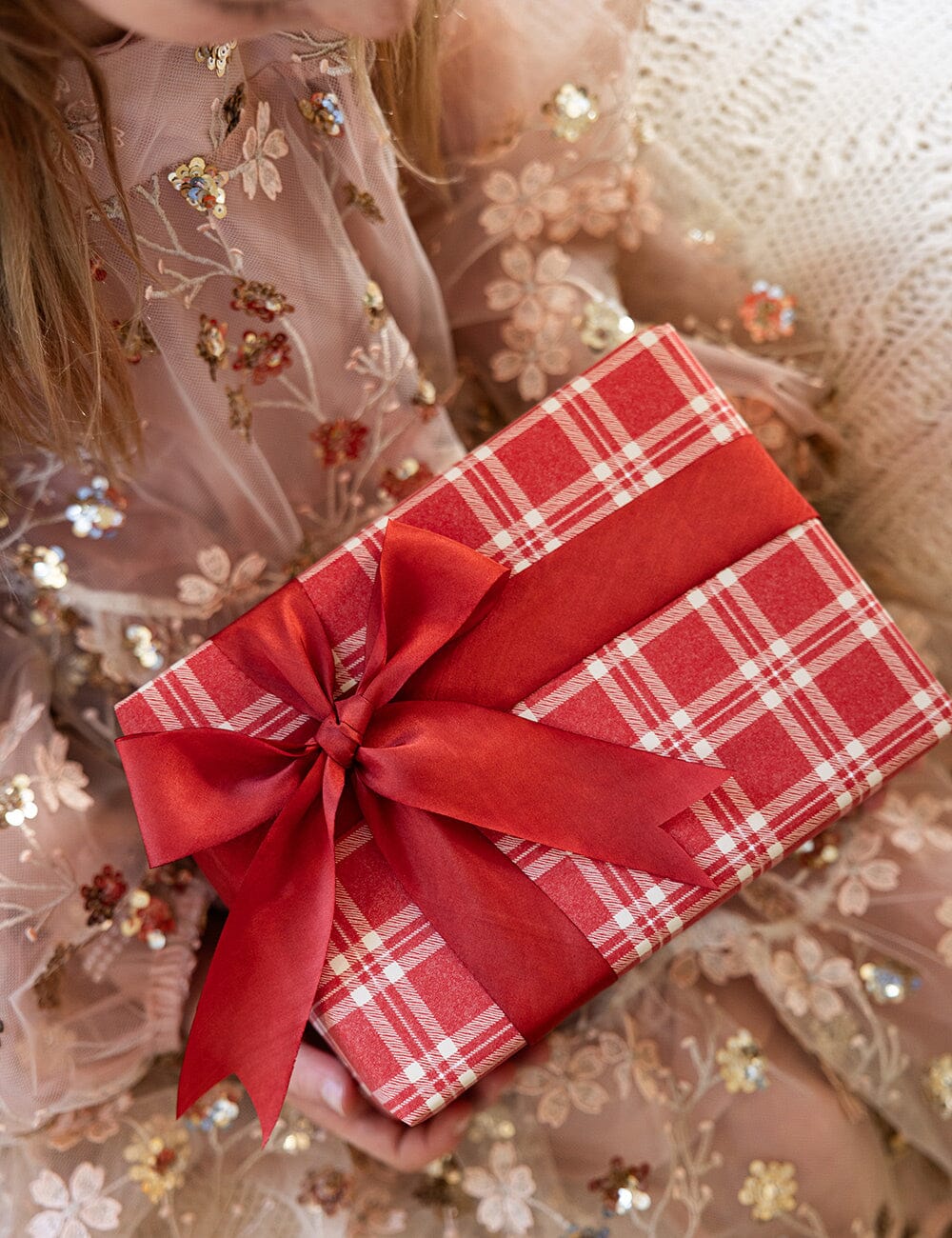 Bespoke Letterpress Gift Wrap Roll 3m