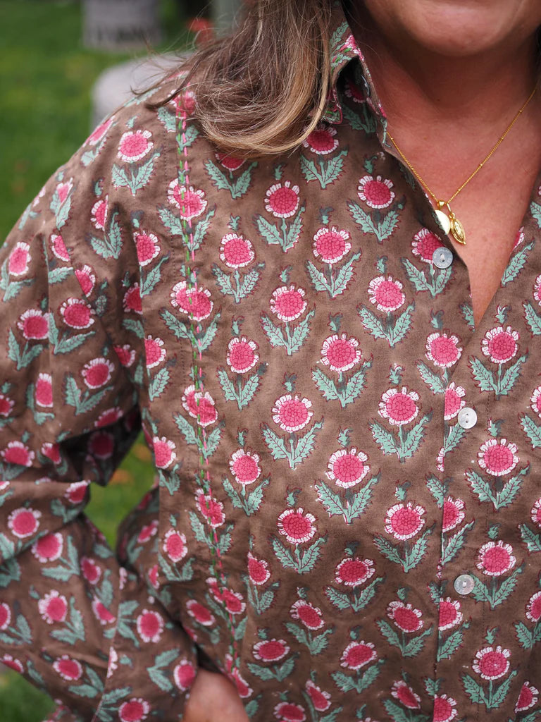 Mandalay Buti Floral Shirt