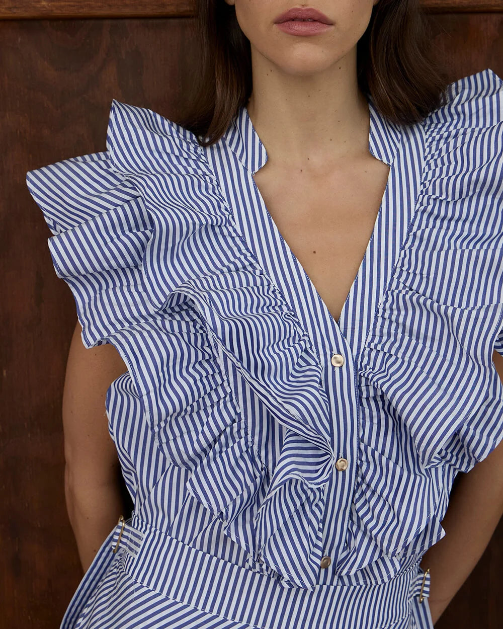 Arlingtone Milne Indie Ruffle Shirt